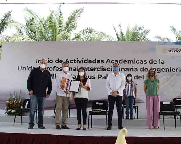 Inauguran autoridades federales y locales la Unidad Profesional Interdisciplinaria de Ingeniería, campus Palenque, del Instituto Politécnico Nacional
